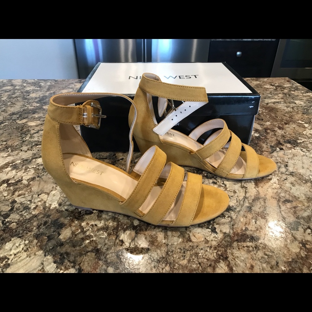 Nine West wedge sandals